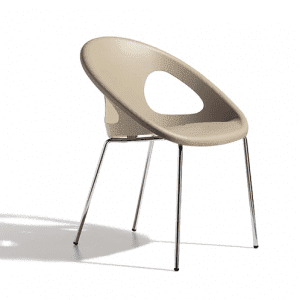 Silla Drop Base Cromo