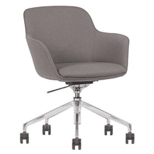 Silla Hub Rodajas Gris